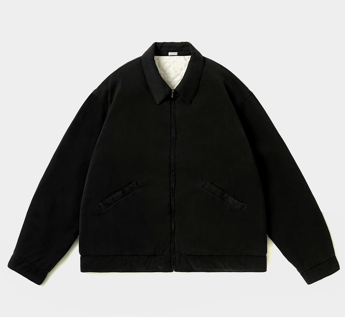 A.PRESSE 26AW WASHED SILK RAYON GABARDINE JACKET