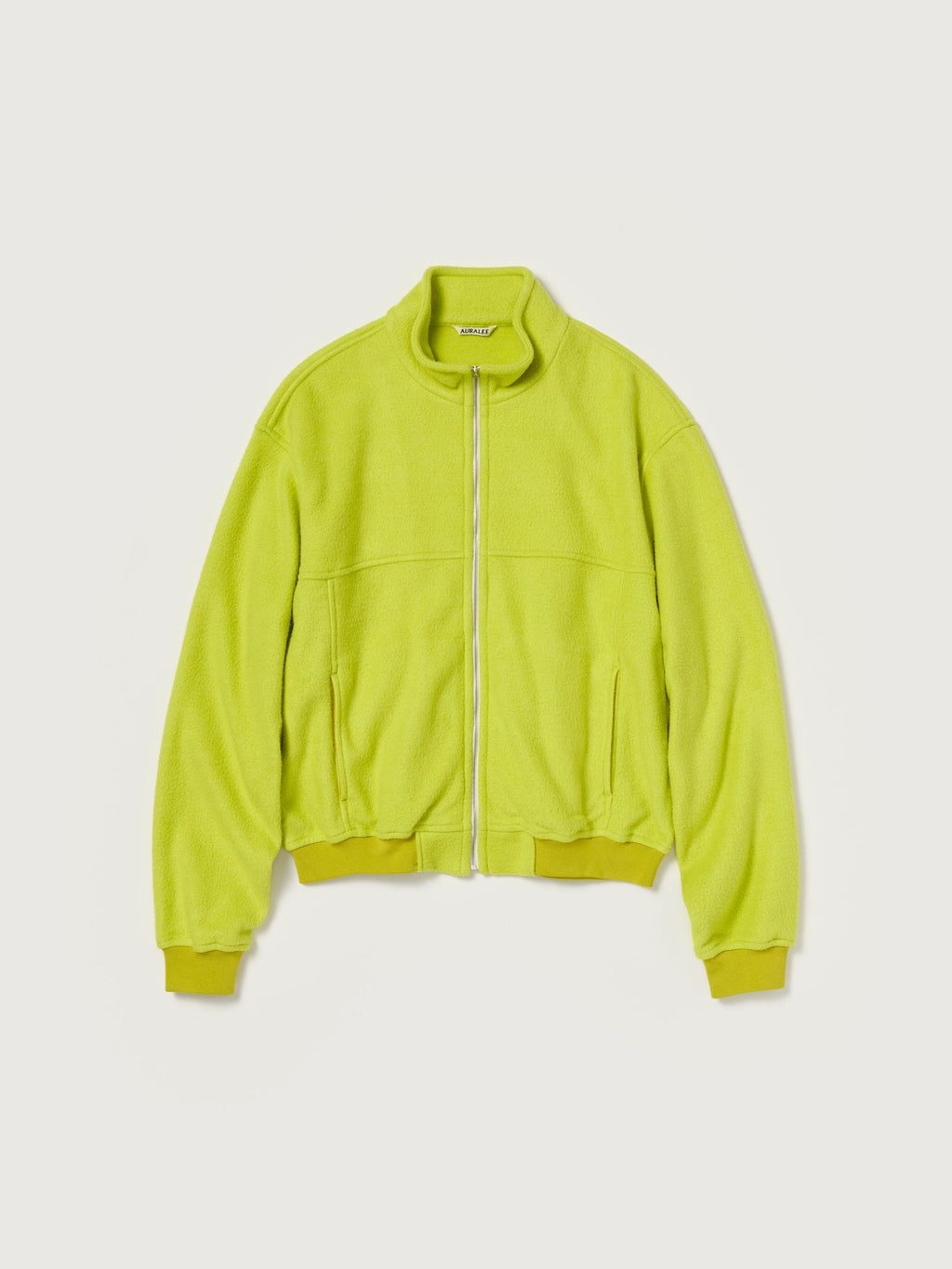 Auralee 26AW PURE SILK COMFORT FLEECE ZIP BLOUSON