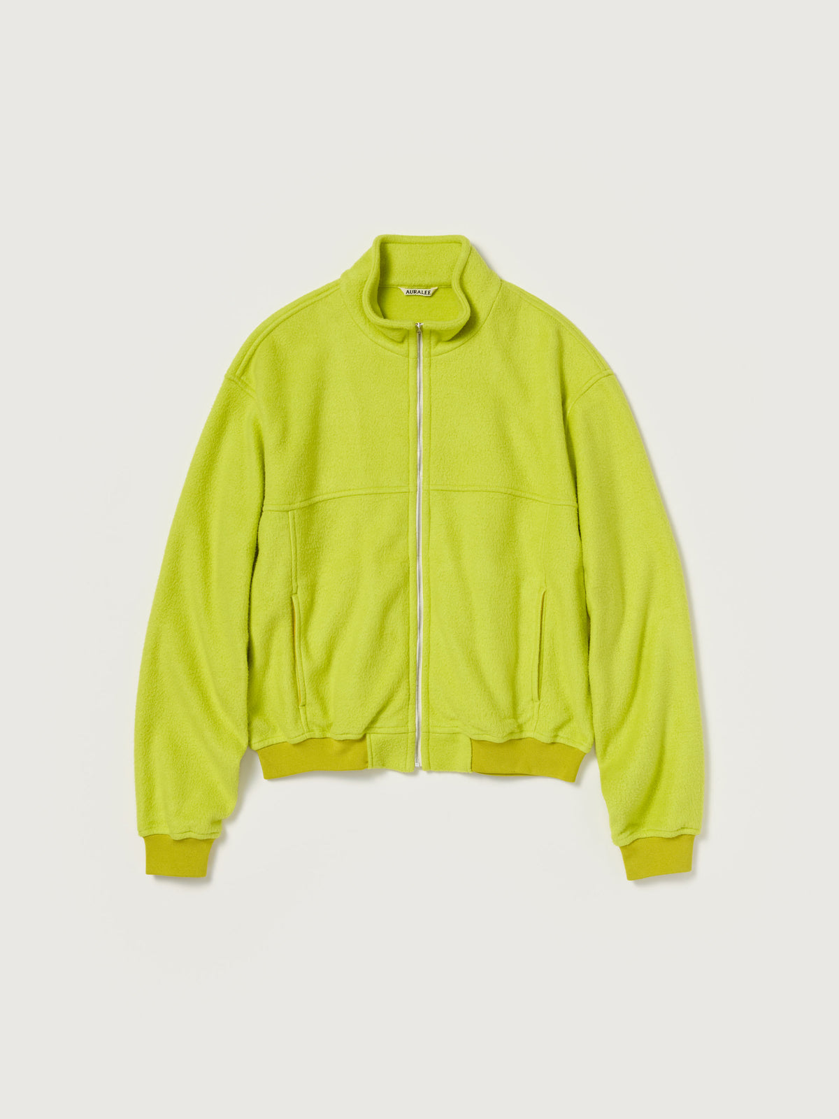 Auralee 26AW PURE SILK COMFORT FLEECE ZIP BLOUSON