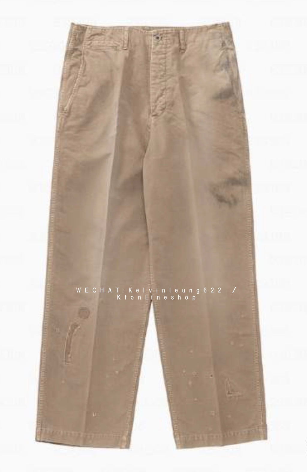 VISVIM 26AW BROADER CHINO CRASH