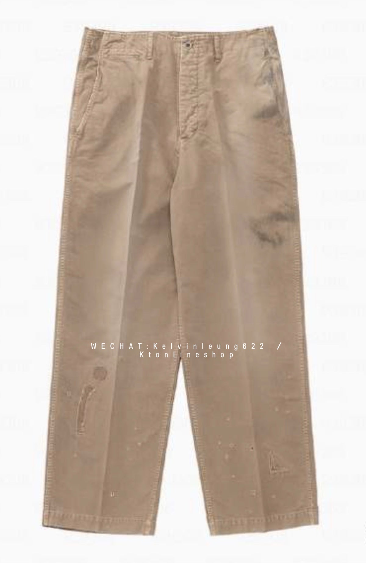 VISVIM 26AW BROADER CHINO CRASH