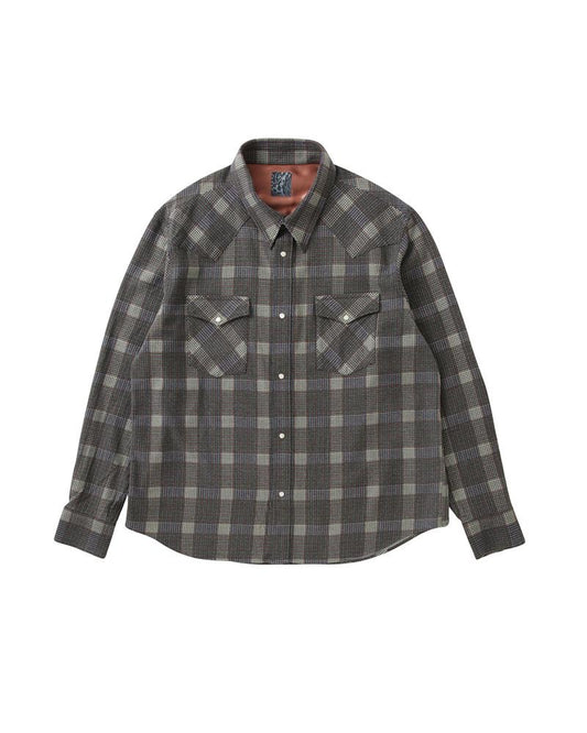 VISVIM 26SS ICT FOUR CORNERS CHECK L/S