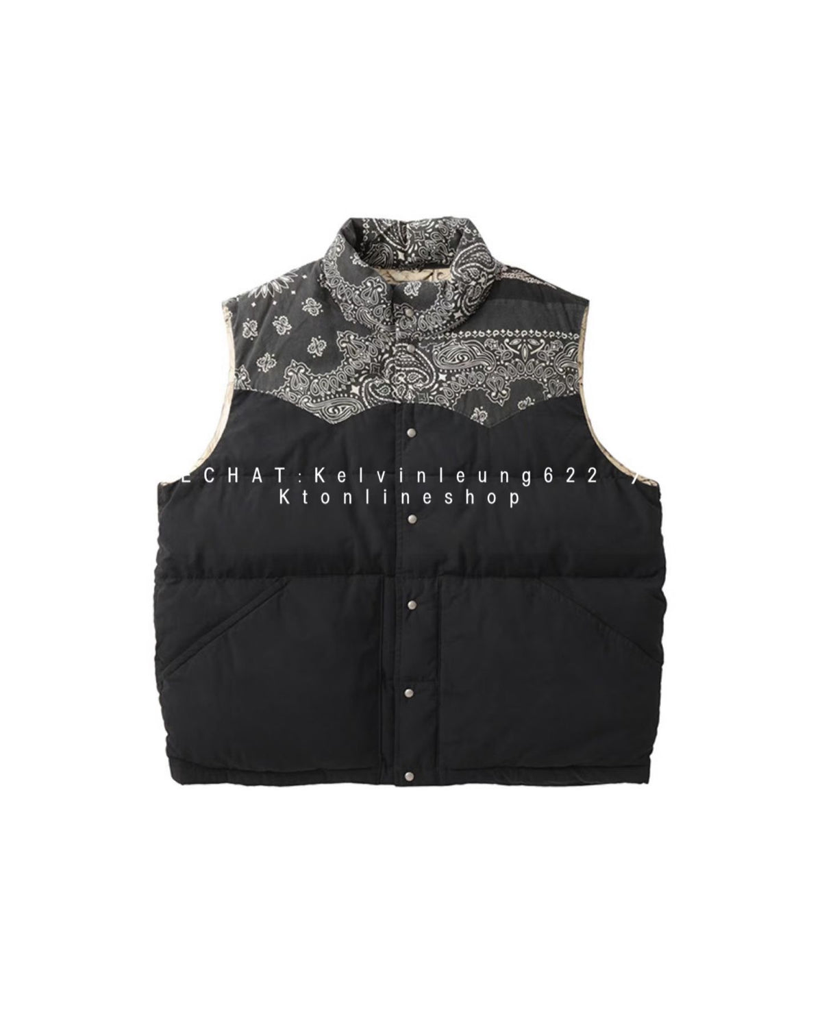 VISVIM 26AW ICT KERCHIEF DOWN VEST