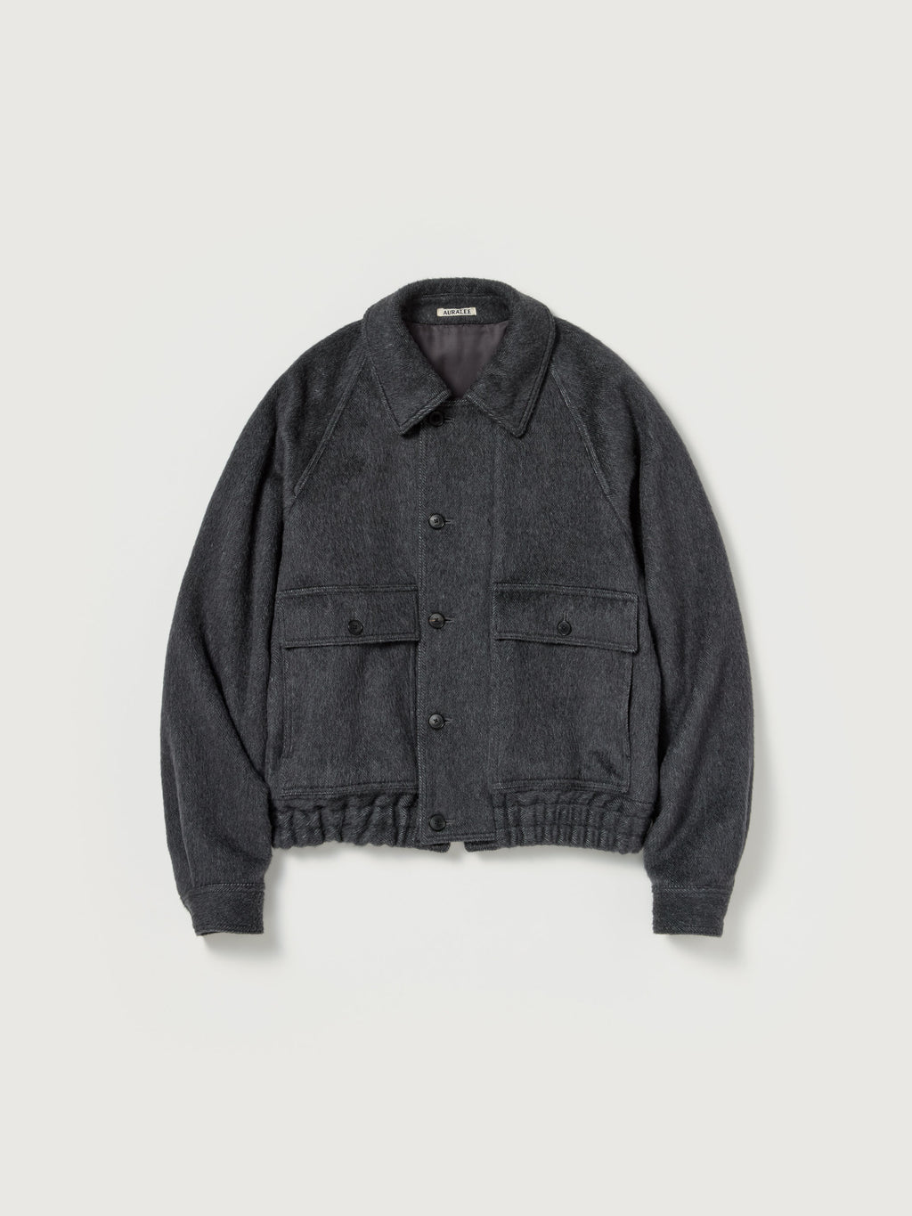 Auralee 26AW HAIRY WOOL MOHAIR CHAMBRAY BLOUSON