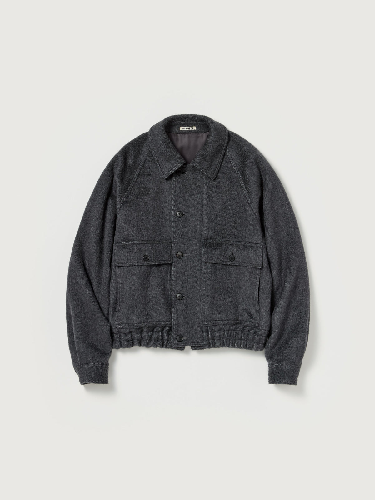 Auralee 26AW HAIRY WOOL MOHAIR CHAMBRAY BLOUSON