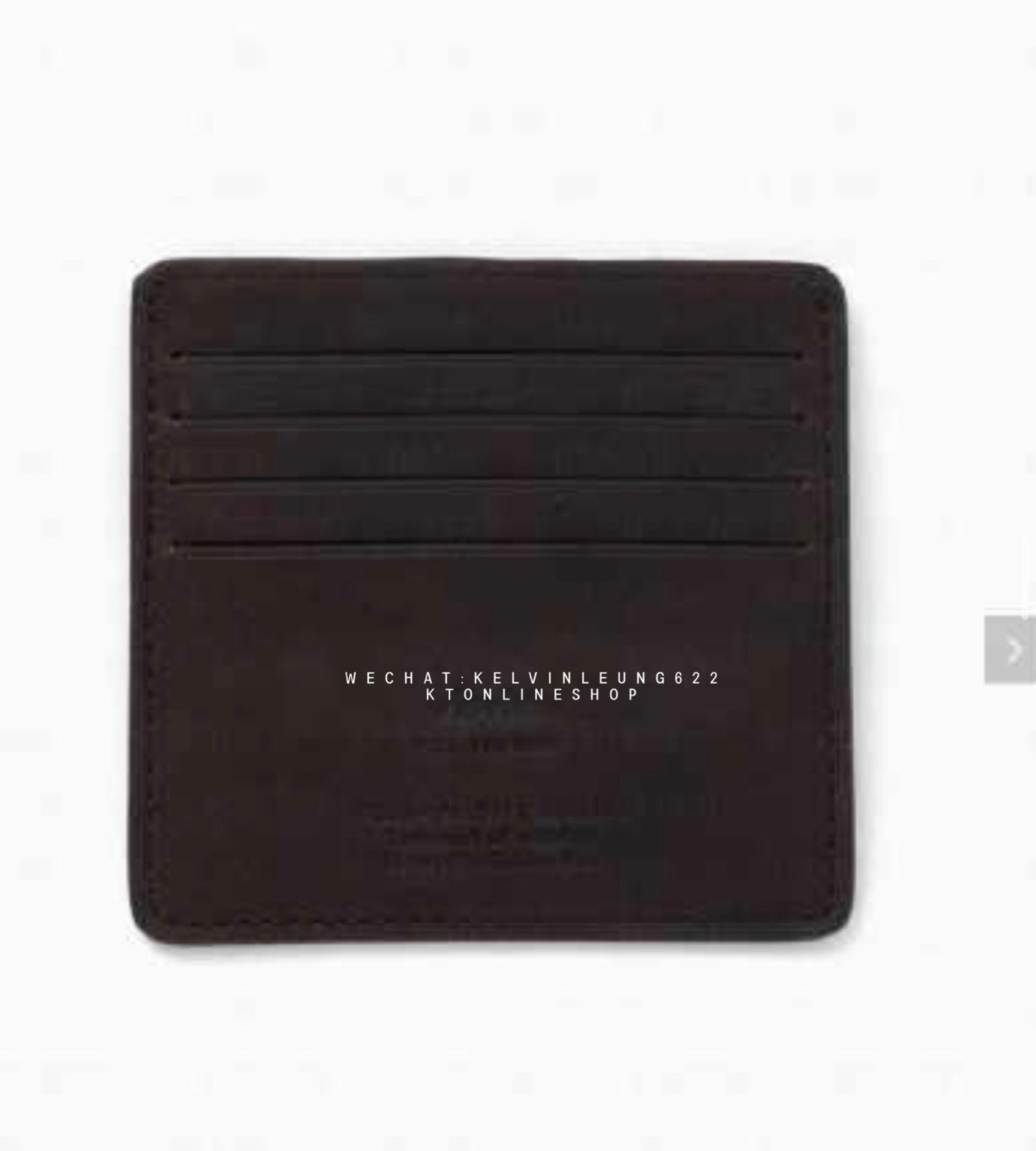 VISVIM 26SS LEATHER CARD CASE