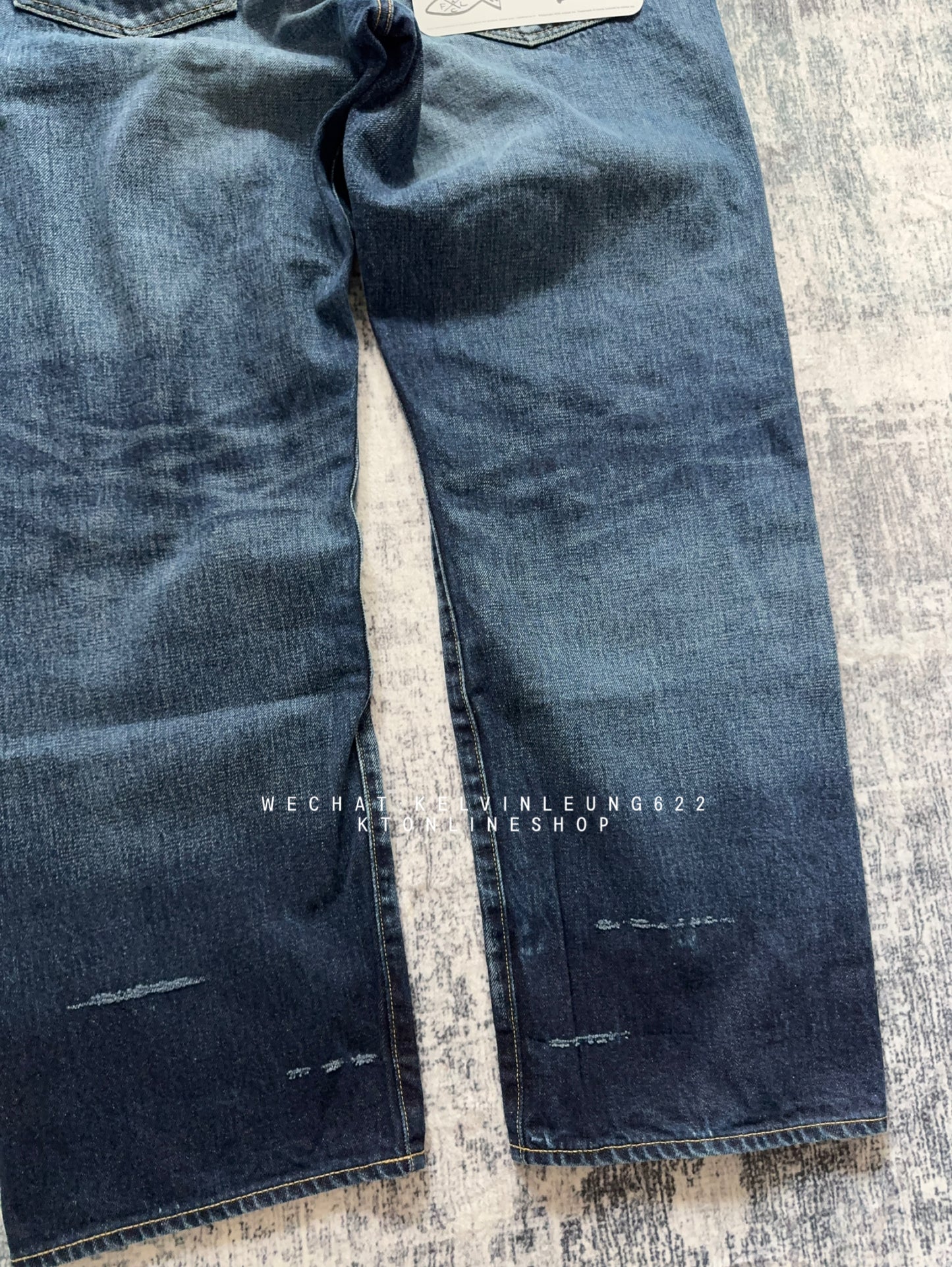 VISVIM 25AW SOCIAL SCULPTURE 01WIDE DAMAGE-25 (Rom herman limited)
