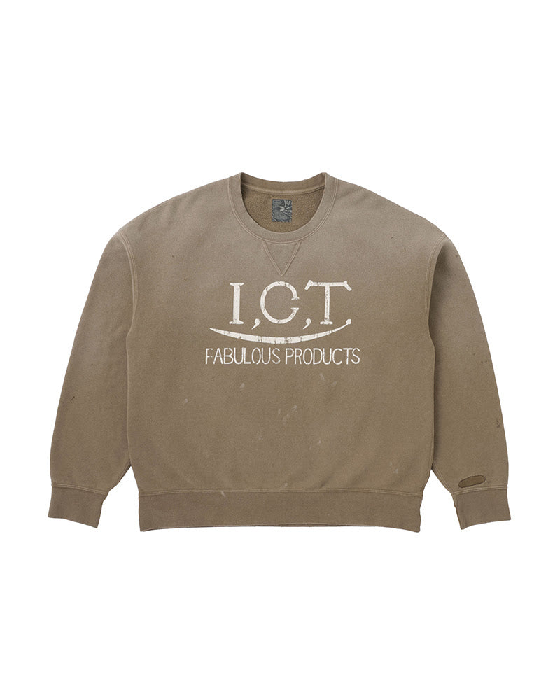VISVIM ICT 26SS JUMBO SB SWEAT CRASH