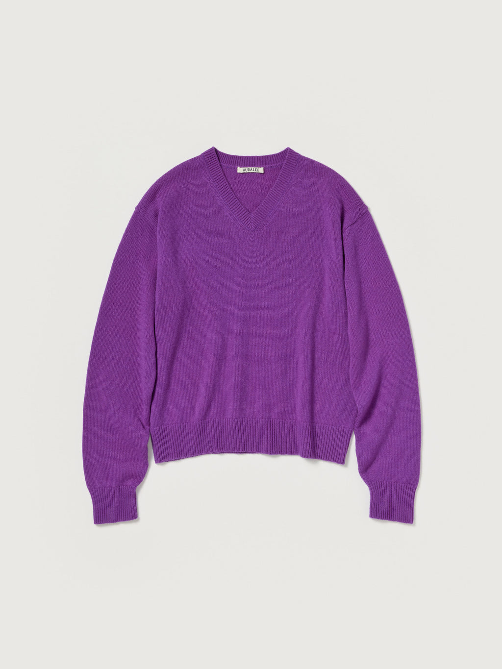 Auralee 26AW LIGHT CASHMERE KNIT V-NECK P/O
