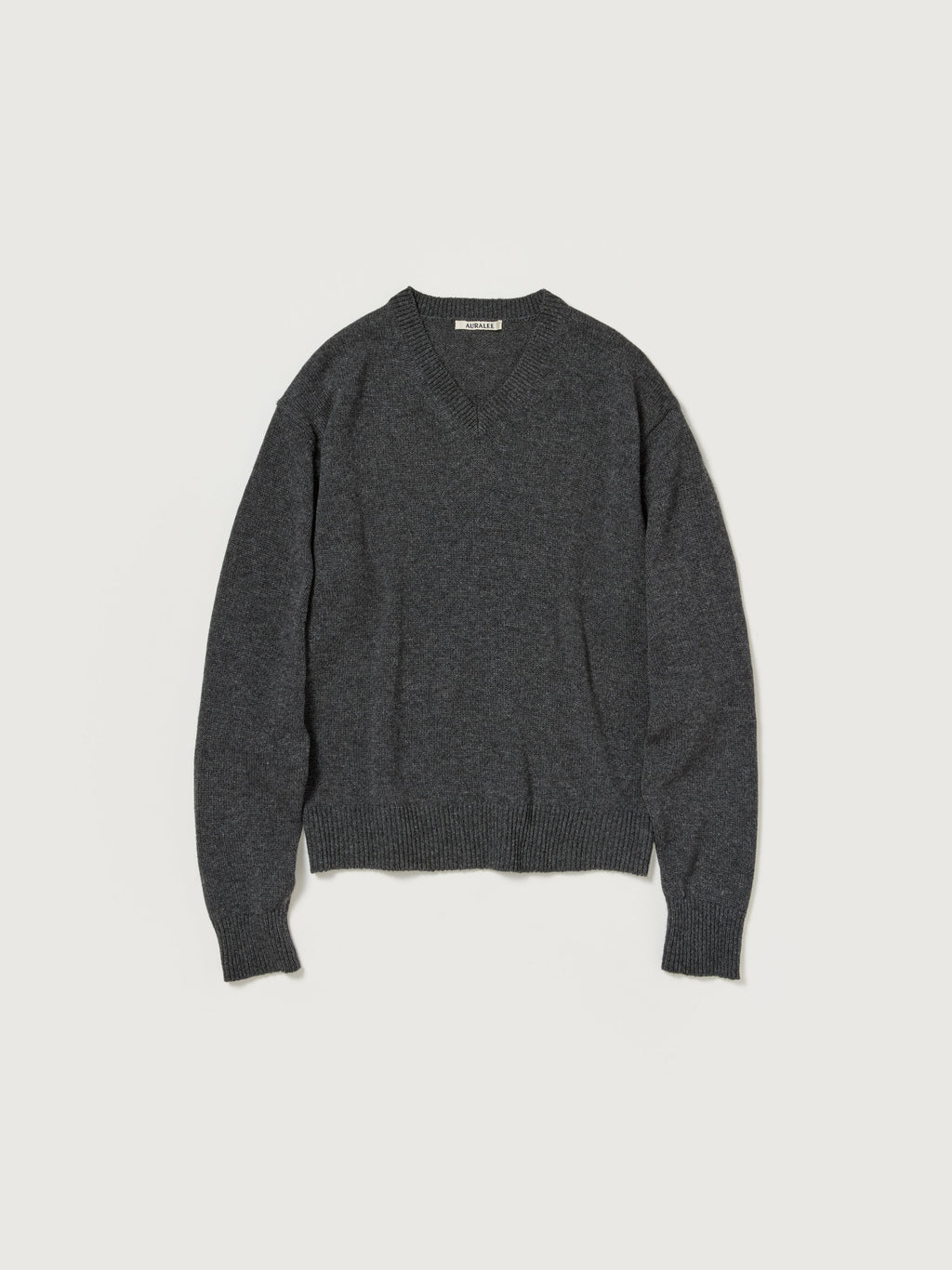 Auralee 26AW LIGHT CASHMERE KNIT V-NECK P/O