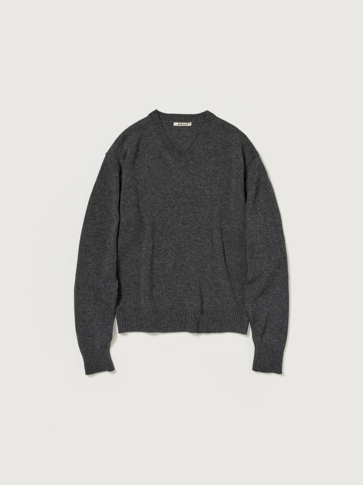 Auralee 26AW LIGHT CASHMERE KNIT V-NECK P/O