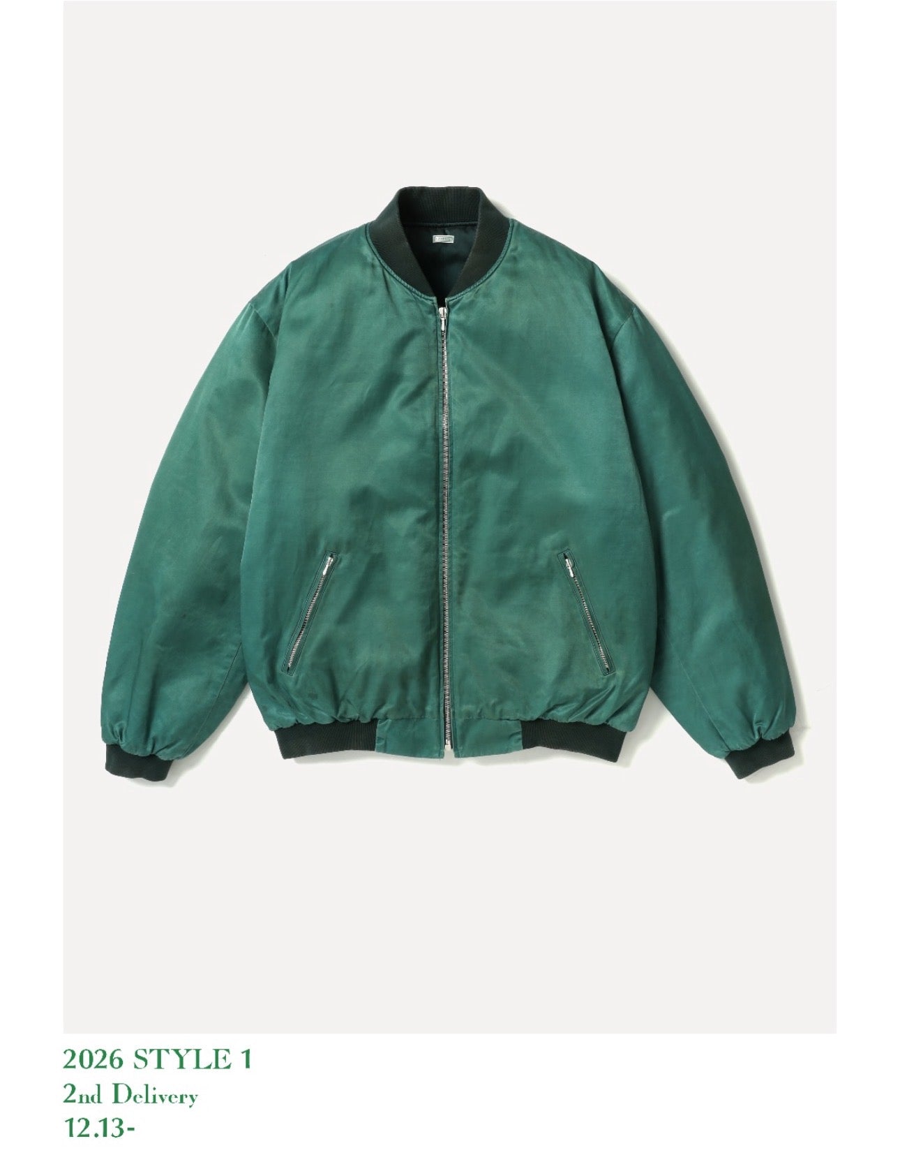 A.PRESSE 26SS Vintage Silk Viscose Tour Jacket