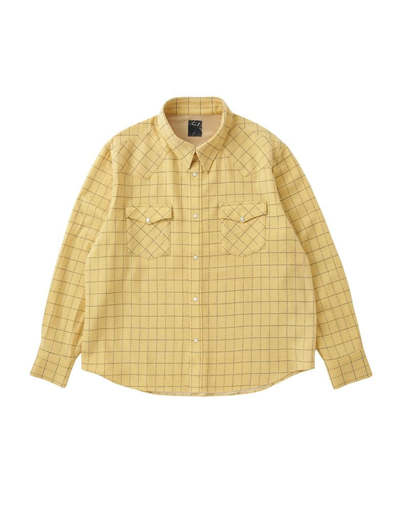 VISVIM 26SS ICT FOUR CORNERS CHECK L/S
