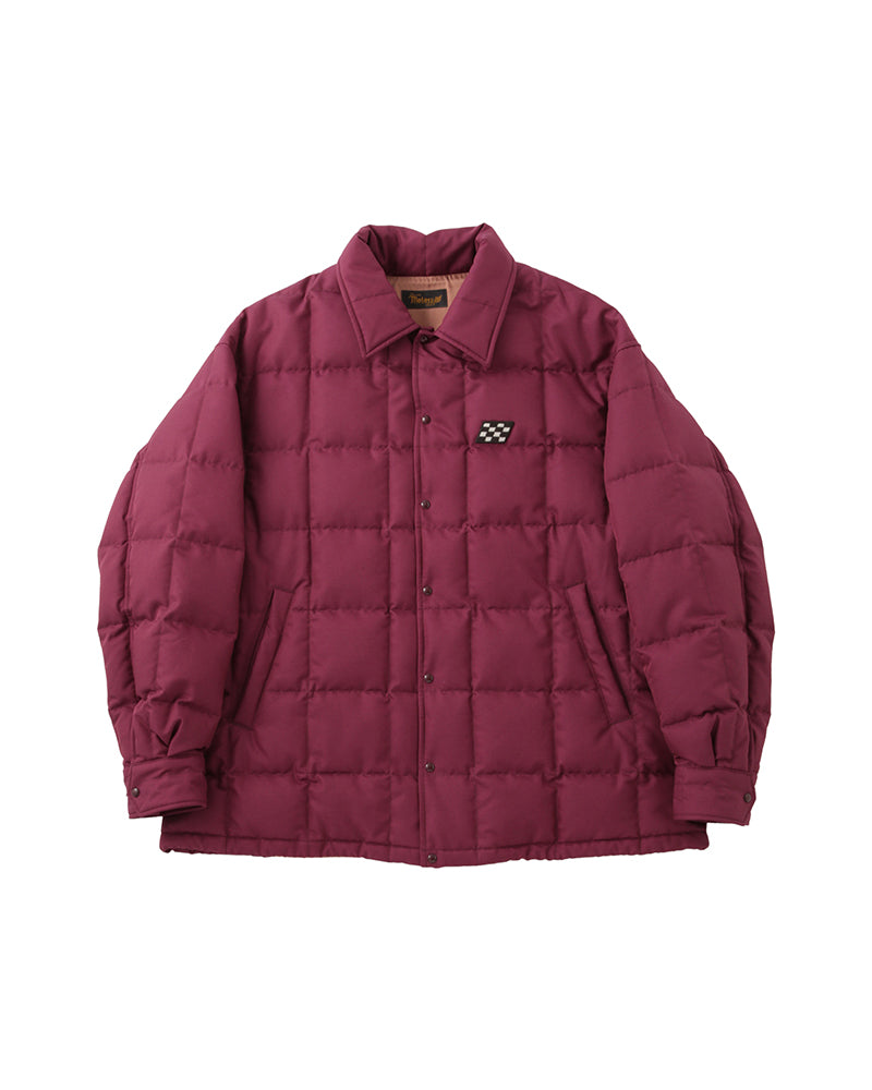VISVIM MOTORS CLUB COACH DOWN QUILTED JKT