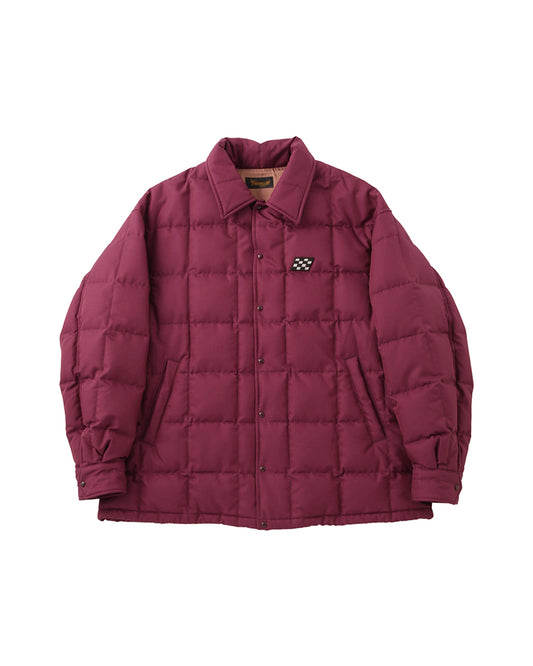 VISVIM MOTORS CLUB COACH DOWN QUILTED JKT