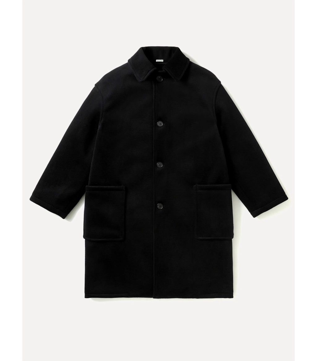 A.PRESSE 26AW Cashmere Wool Herringbone Prisoner Coat