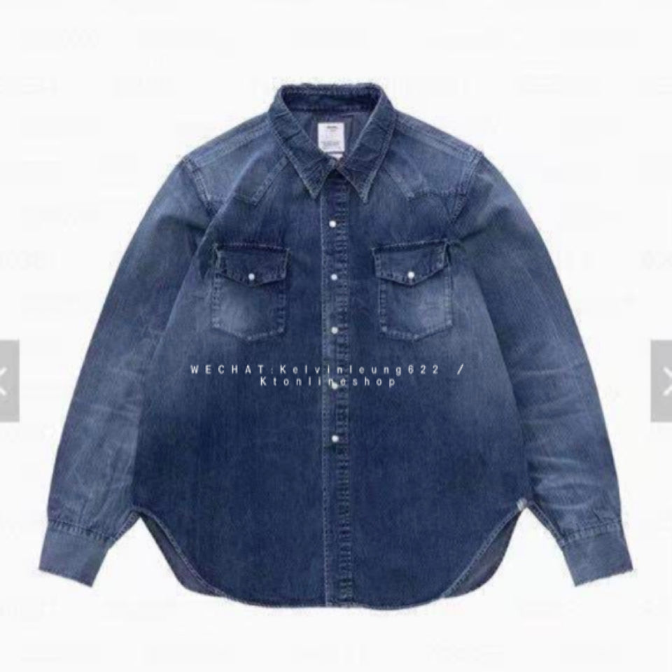 VISVIM 26AW SOCIAL SCULPTURE SHIRT DRY CRASH