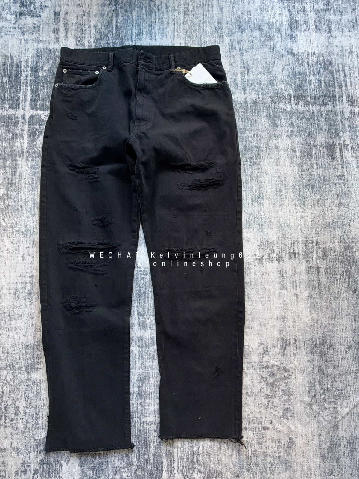 VISVIM 26AW ICT JOURNEYMAN PANTS CYMK BLK TACKED