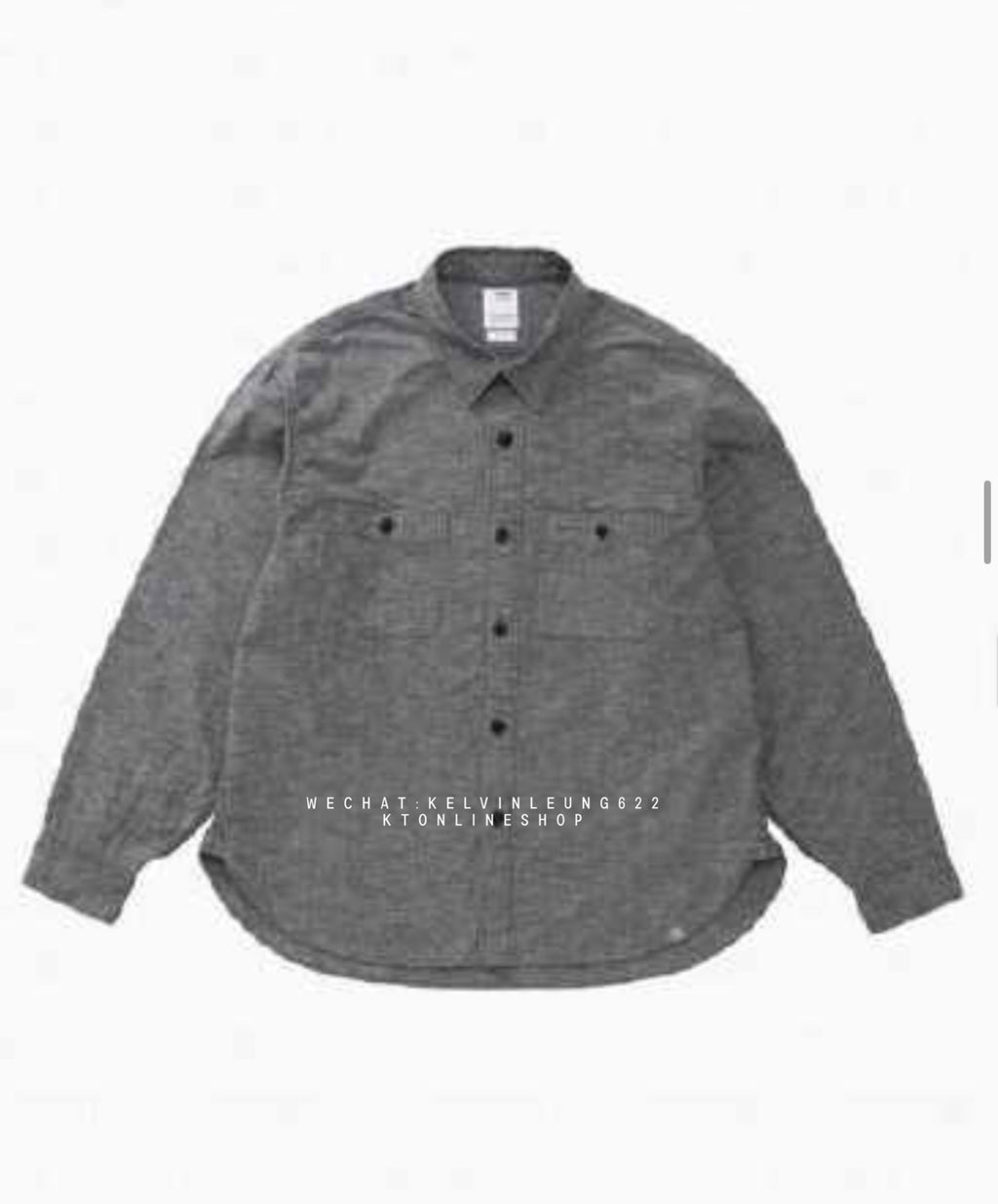 VISVIM 26SS BRIGGS CHAMBRAY L/S DMGD