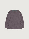 AURALEE 26AW SOFT SMOOTH WOOL STRIPE JERSEY L/S TEE