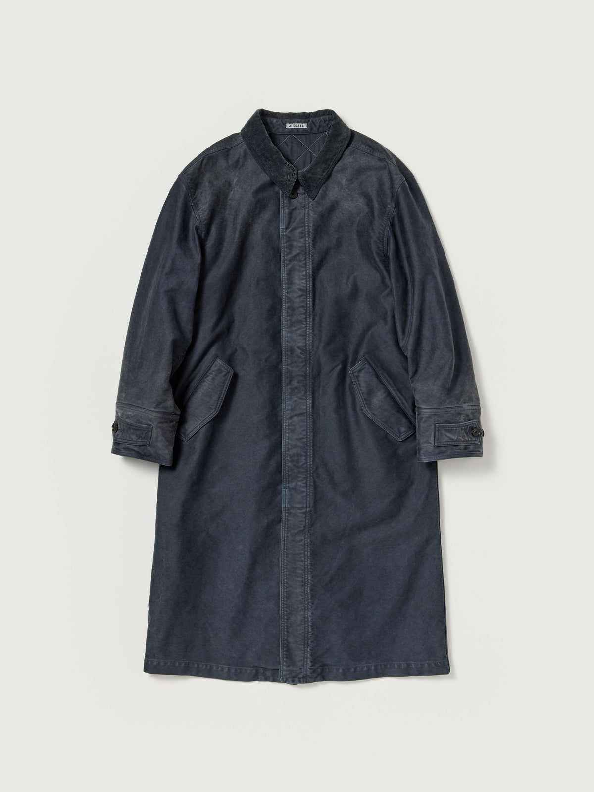 Auralee 26AW SUPER FINE WOOL MELTON HAND SEWN COAT