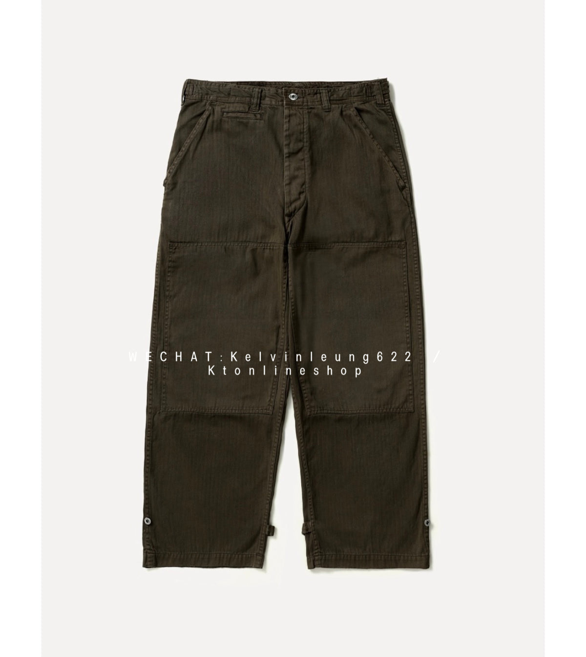 A.PRESSE 26AW Military Double Knee Trousers