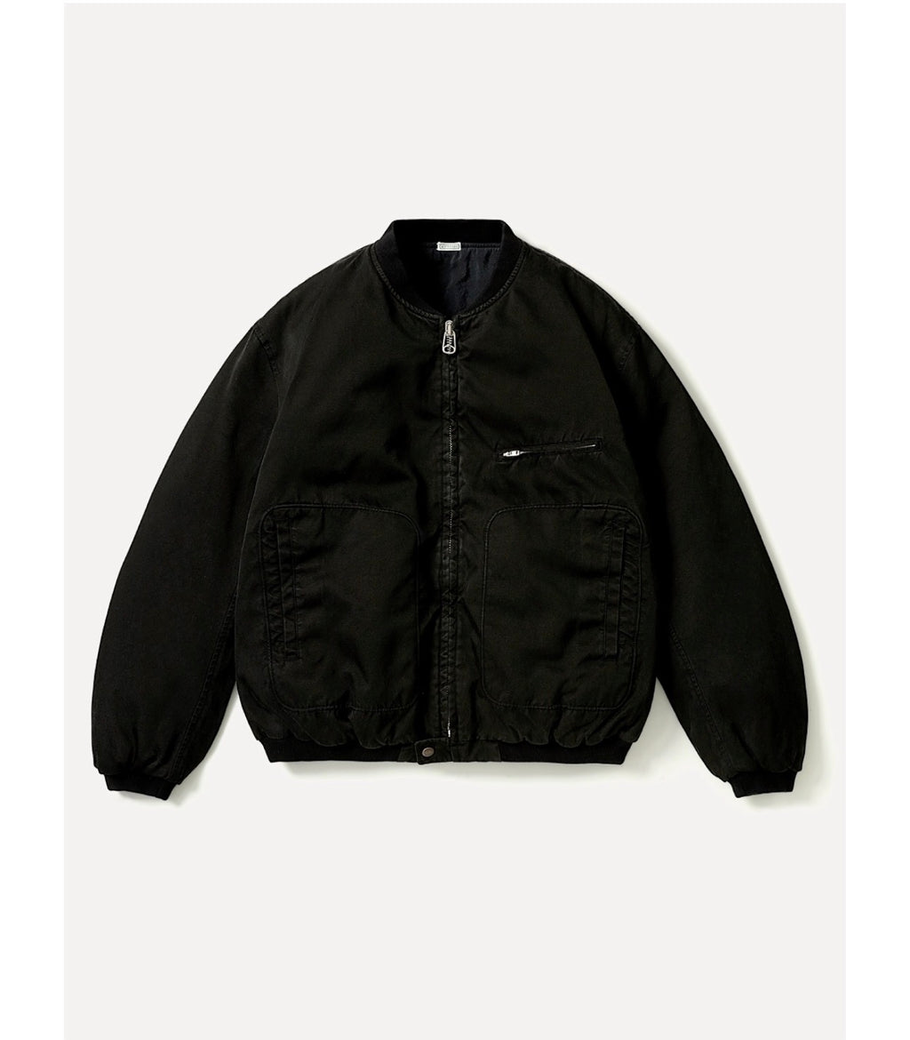 A.PRESSE 26AW Vintage Silk Air Force Jacket