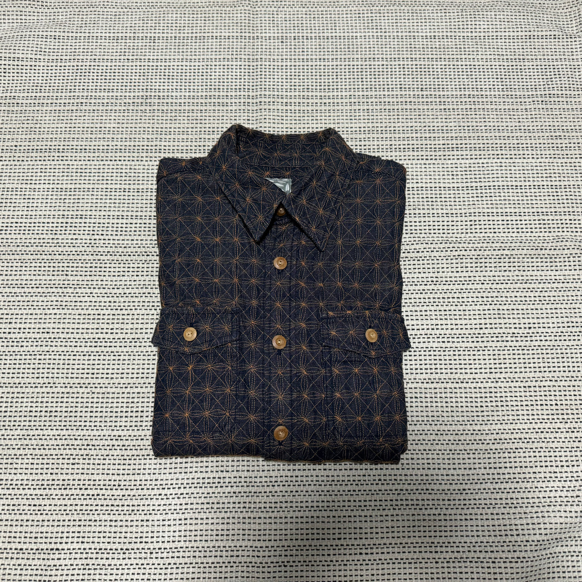 visvim ICT SS BLACK ELK (SASHIKO)