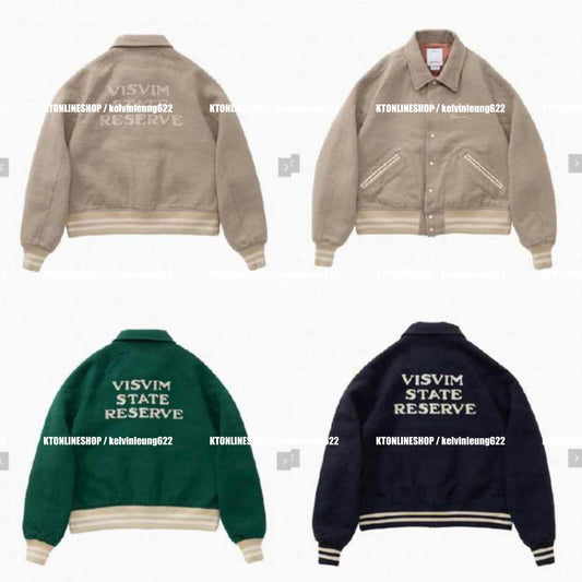 VISVIM 26SS CRESTWOOD VARSITY JKT