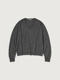 AURALEE 26AW HIGH GAUGE SOFT CASHMERE KNIT V-NECK P/O