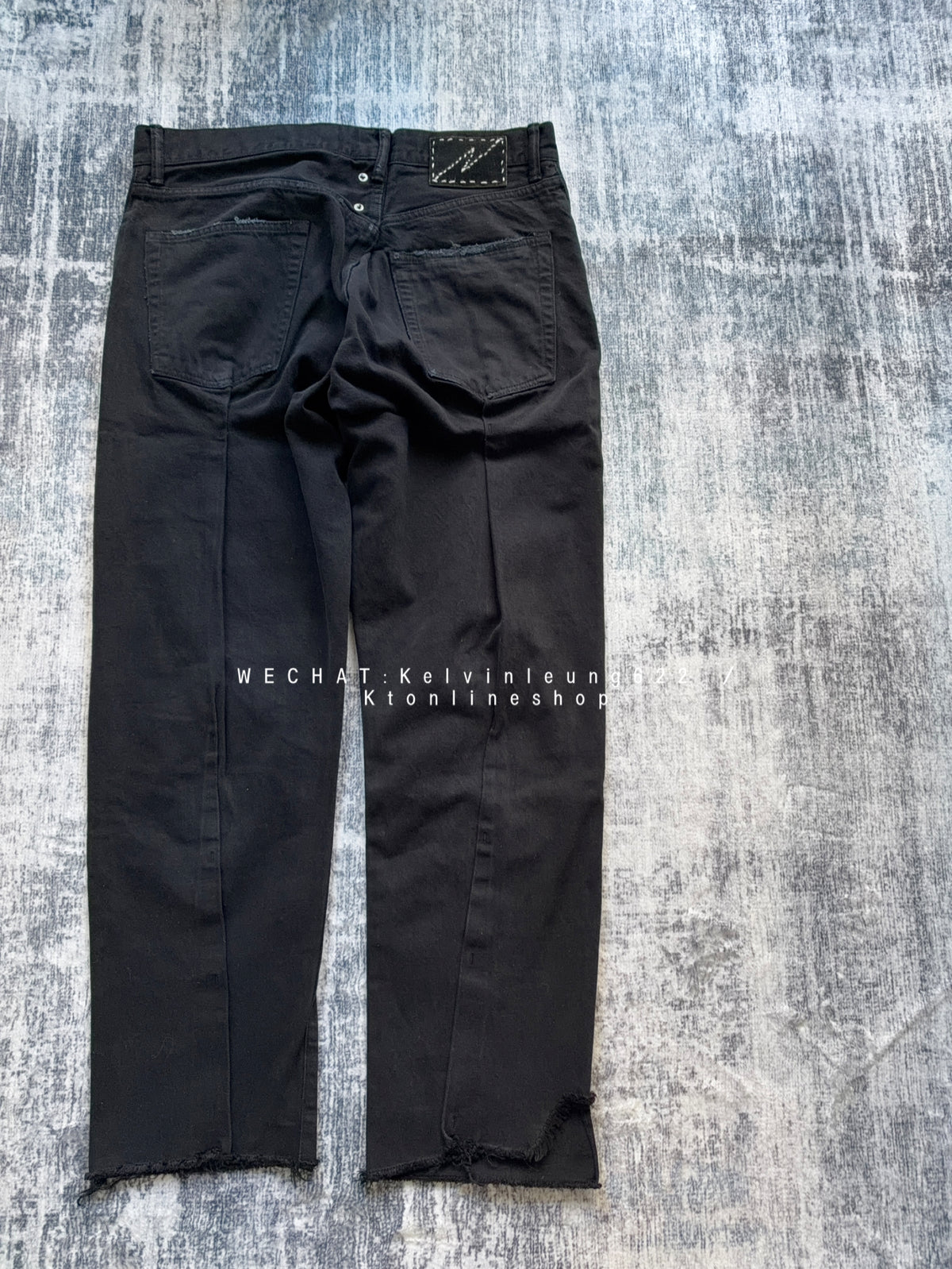 VISVIM 26AW ICT JOURNEYMAN PANTS CYMK BLK TACKED