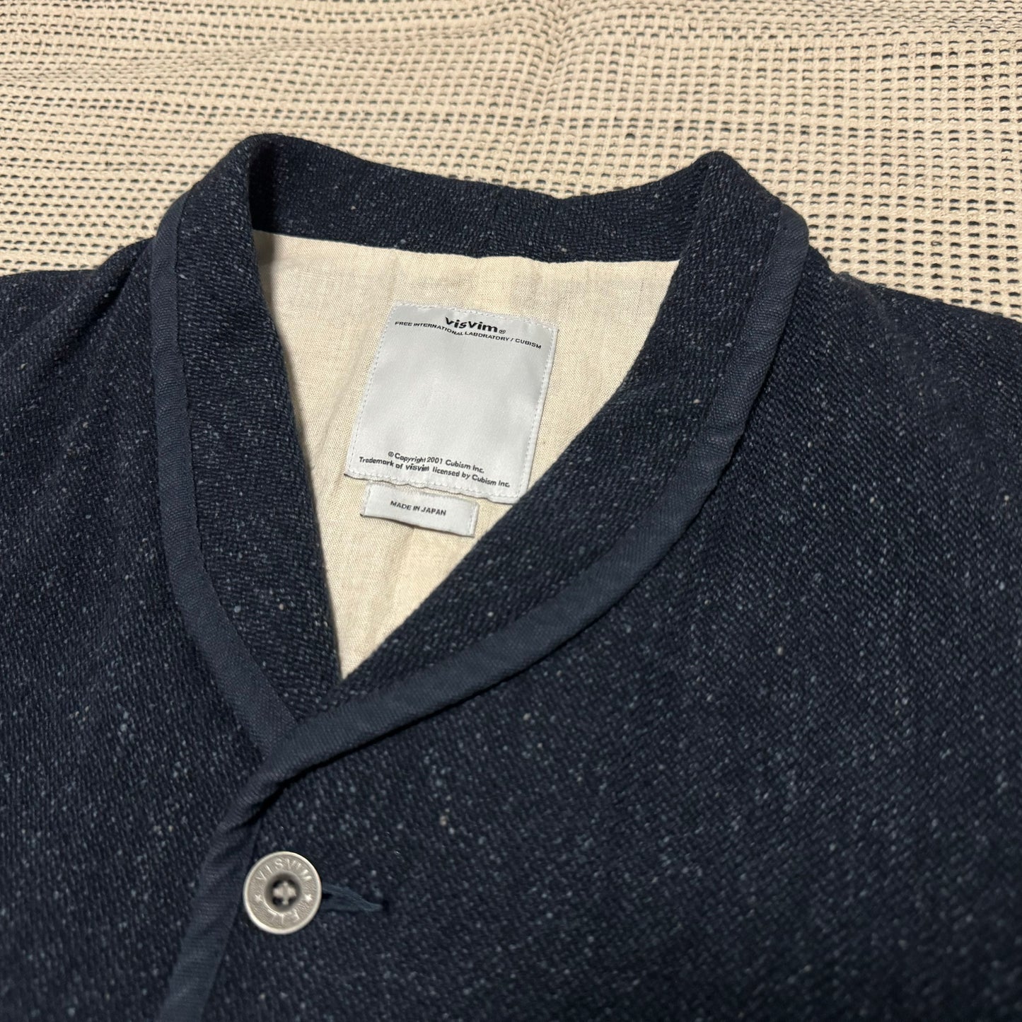 visvim granger vest Navy
