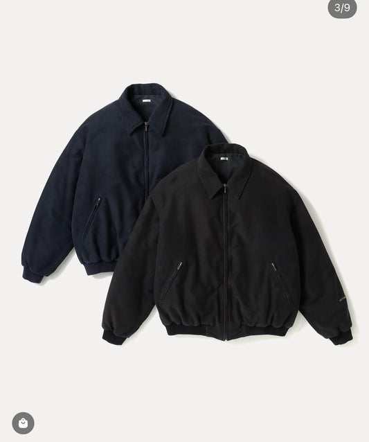 A.PRESSE 26SS Vintage cotton silk moleskin jacket