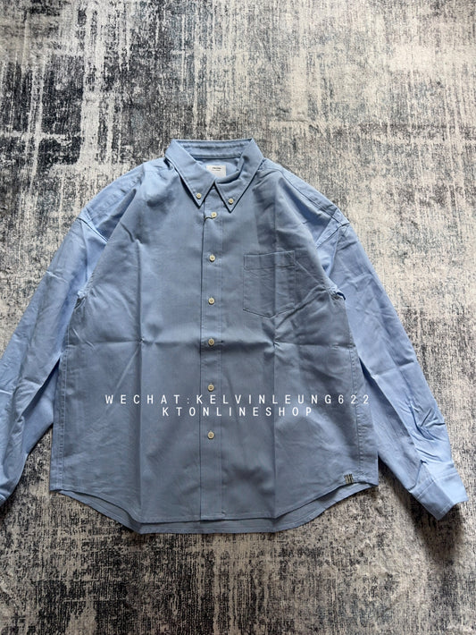 VISVIM 25AW B.D OXFORD SHIRT L/S