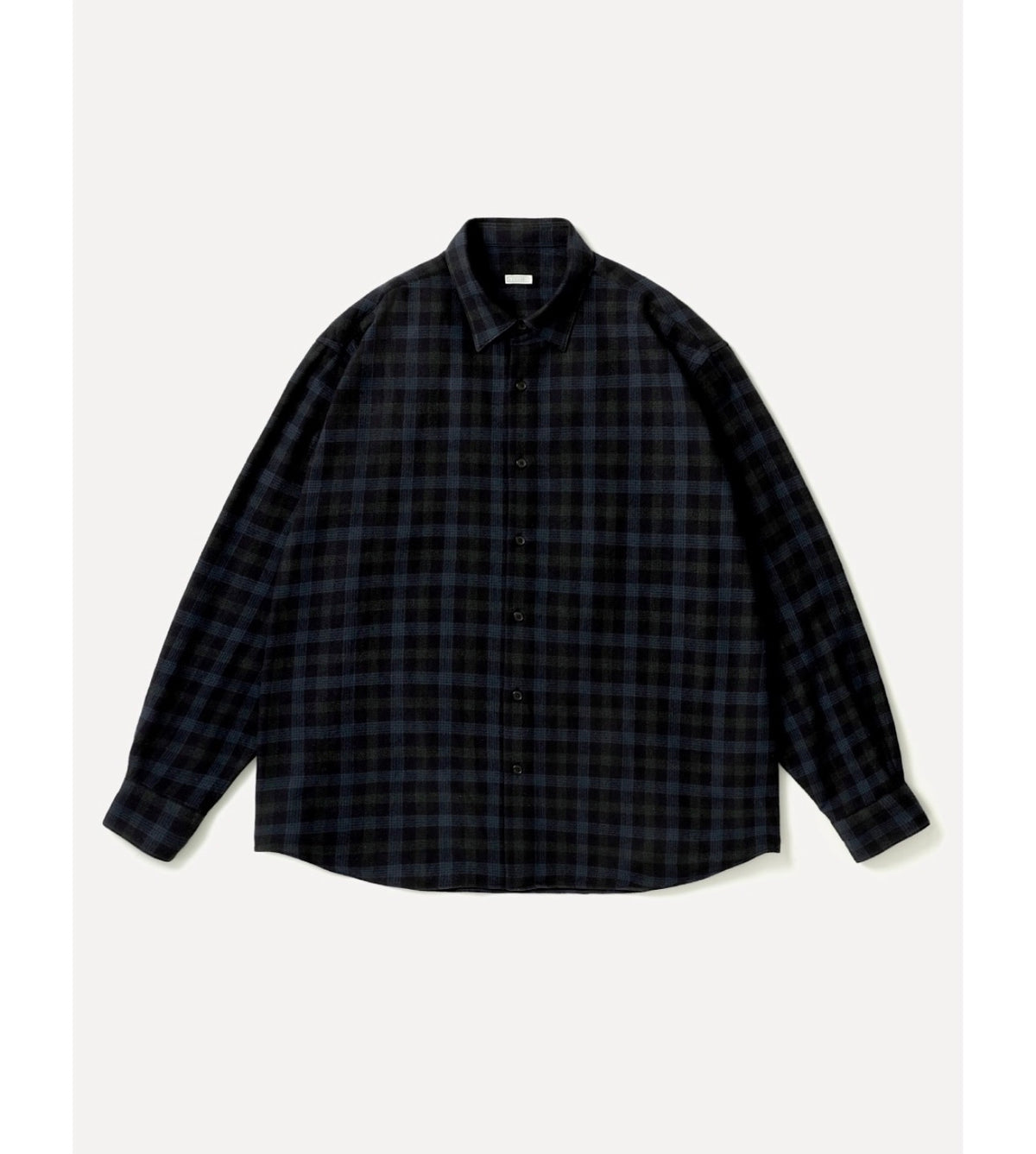 A.PRESSE 26AW Wool Regular Collar Shirt
