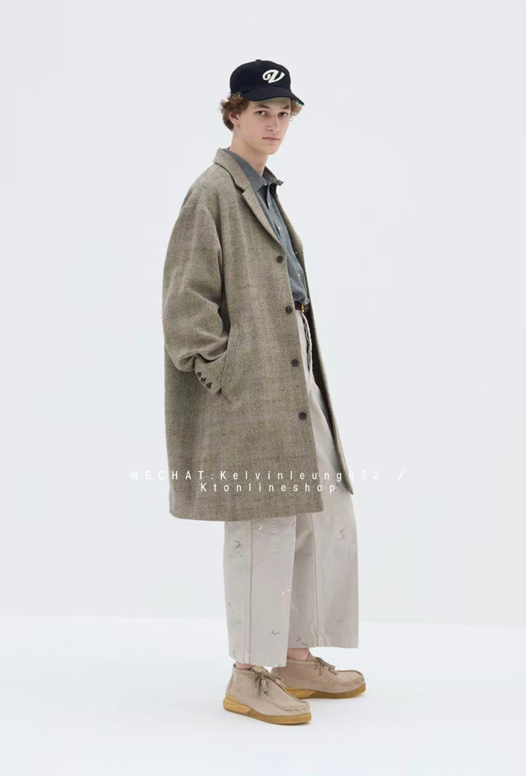 VISVIM 26AW HAMMONS COAT TWEED