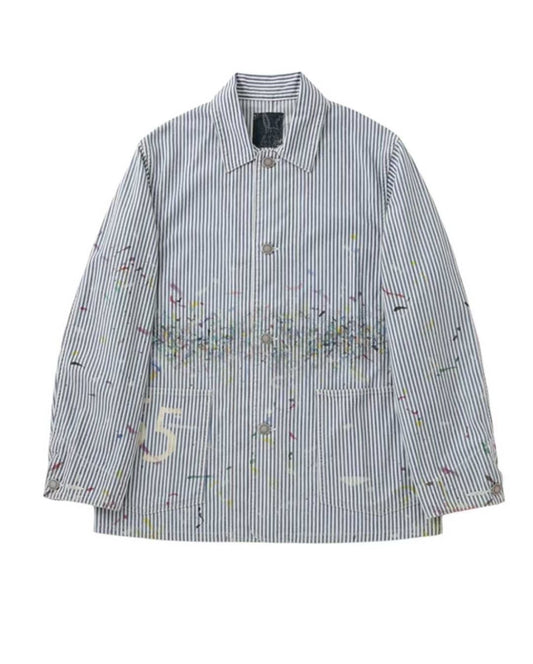 VISVIM I.C.T SS COVERALL JKT DMGD