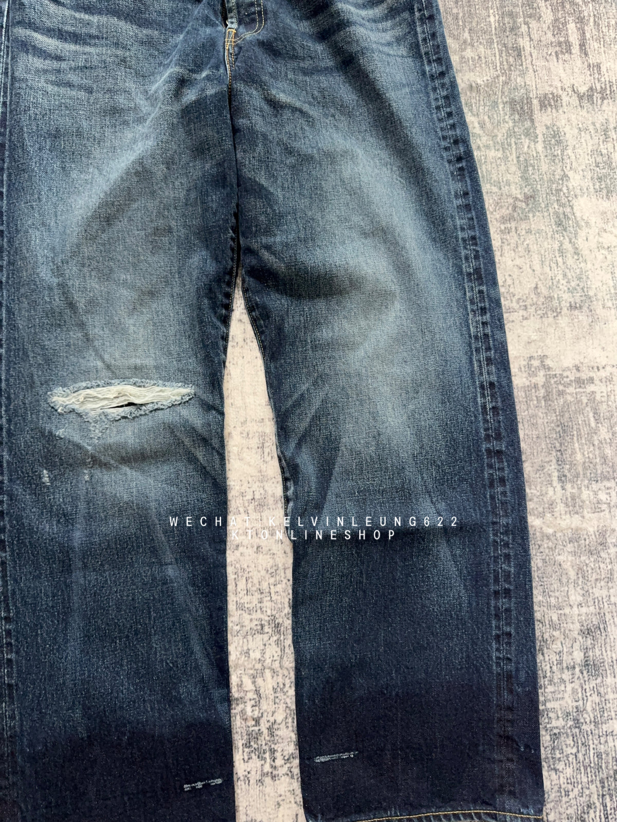 VISVIM 25AW SOCIAL SCULPTURE 01WIDE DAMAGE-25 (Ron herman limited)
