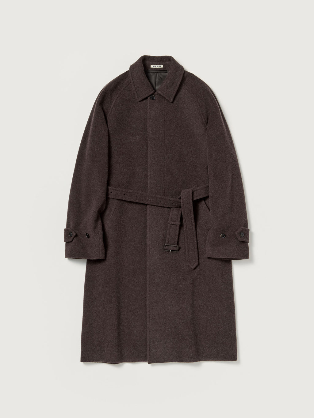 Auralee 26AW SUPER FINE WOOL MOSSER SOUTIEN COLLAR COAT