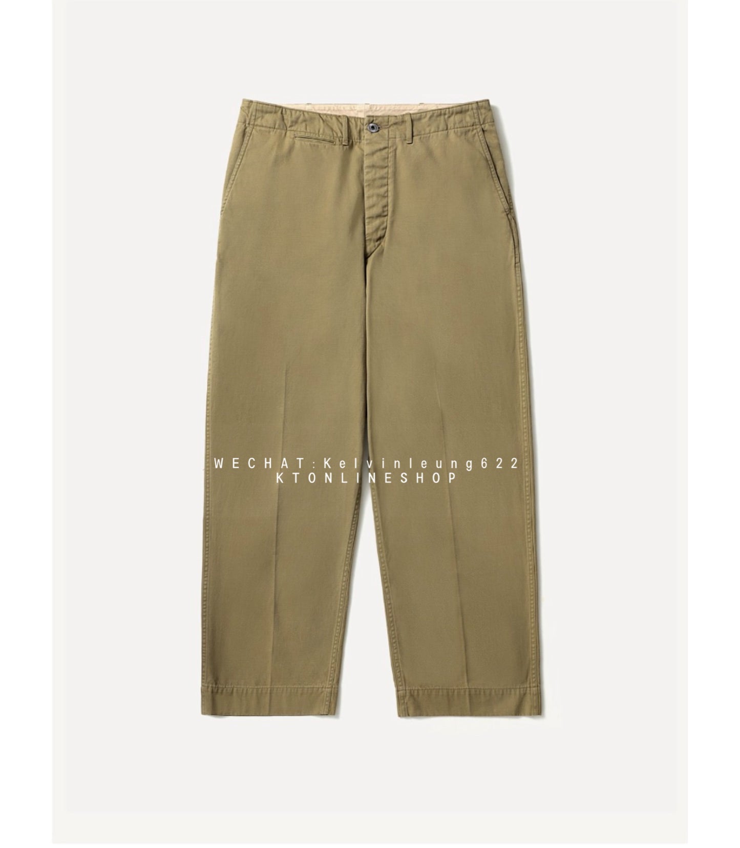A.PRESSE 26AW Vintage Chino Trousers