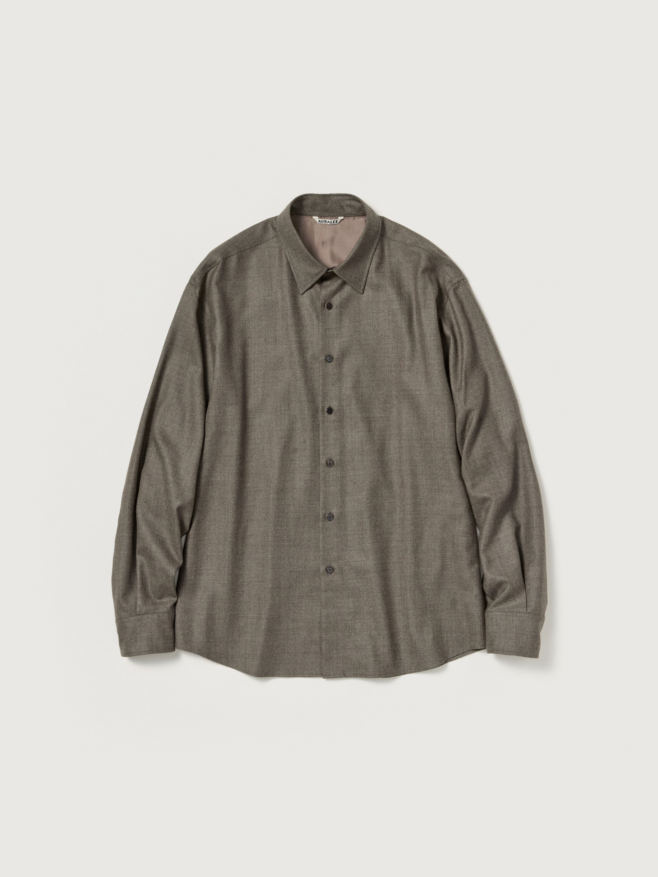 AURALEE 26AW SUPER LIGHT WOOL SHIRT
