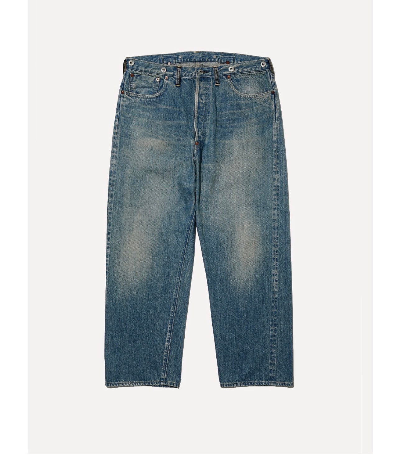 A.PRESSE 26AW No.22 Washed WIde Denim Pants