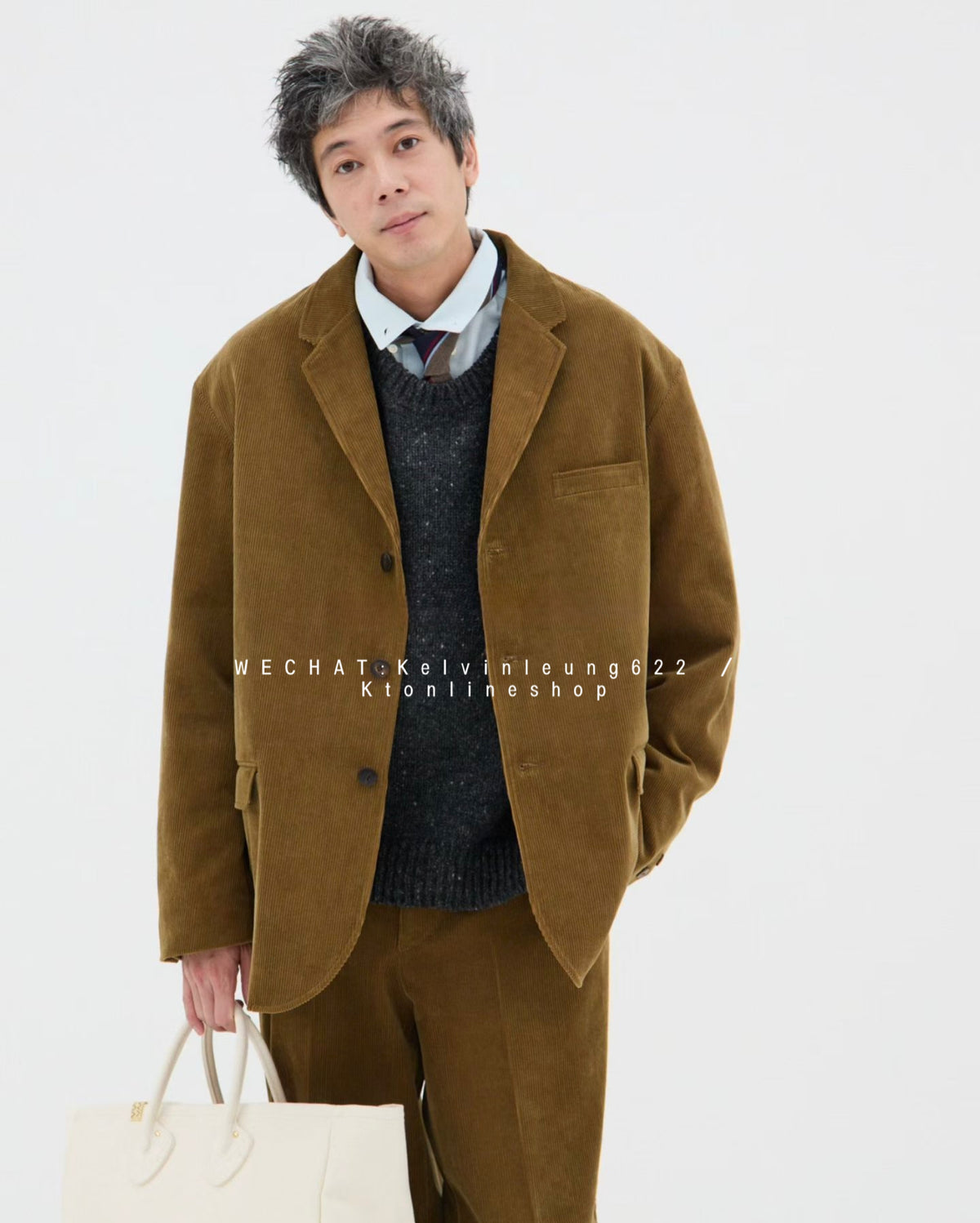 VISVIM 26AW BURNSTONE BLAZER RIDGE CORDS