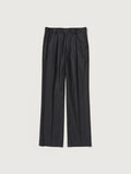 Auralee 26AW WOOL FULLING FLANNEL ONE-TUCK SLACKS
