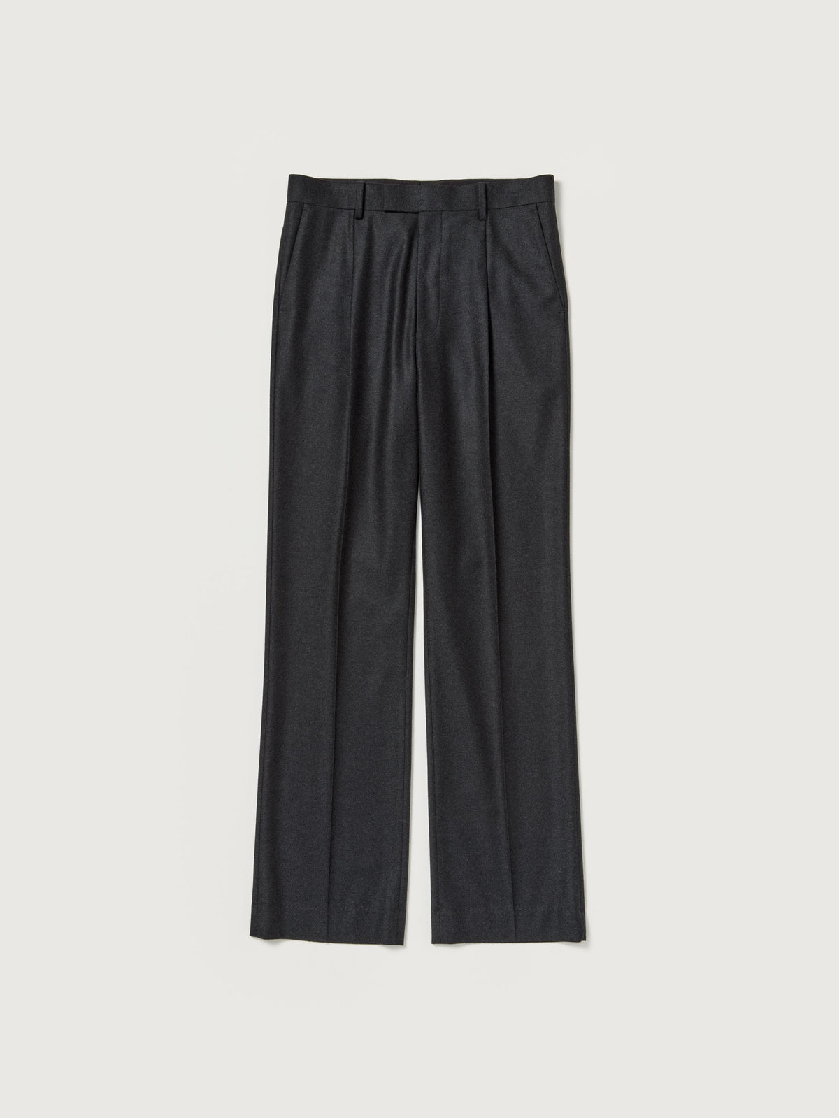 Auralee 26AW WOOL FULLING FLANNEL ONE-TUCK SLACKS