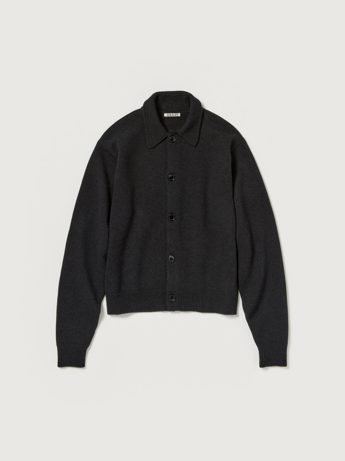 Auralee 26AW SUPER FINE WOOL KNIT SHIRT CARDIGAN