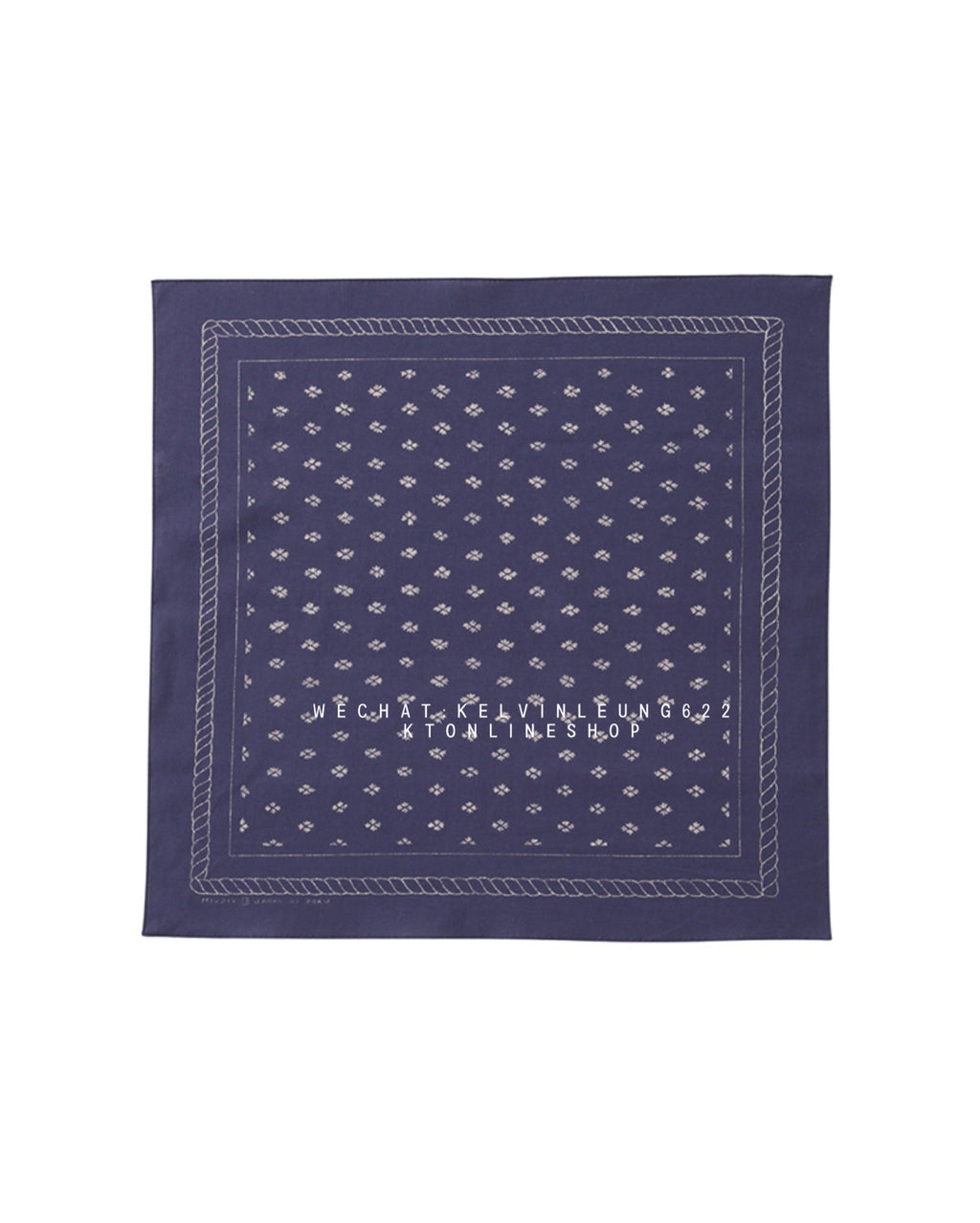 VISVIM 25AW SPOT BANDANA (C/SI CHAMBRAY)