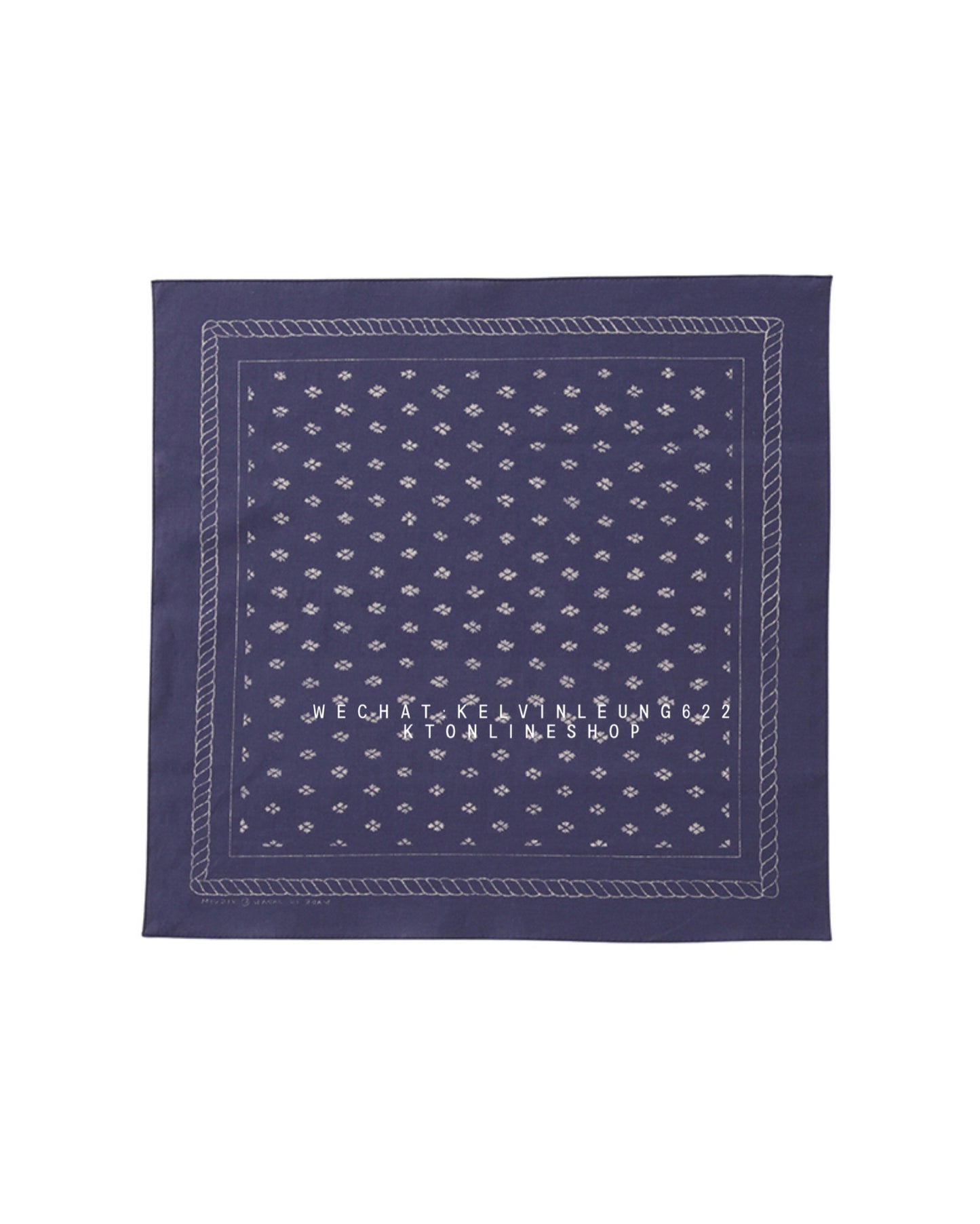VISVIM 25AW SPOT BANDANA (C/SI CHAMBRAY)