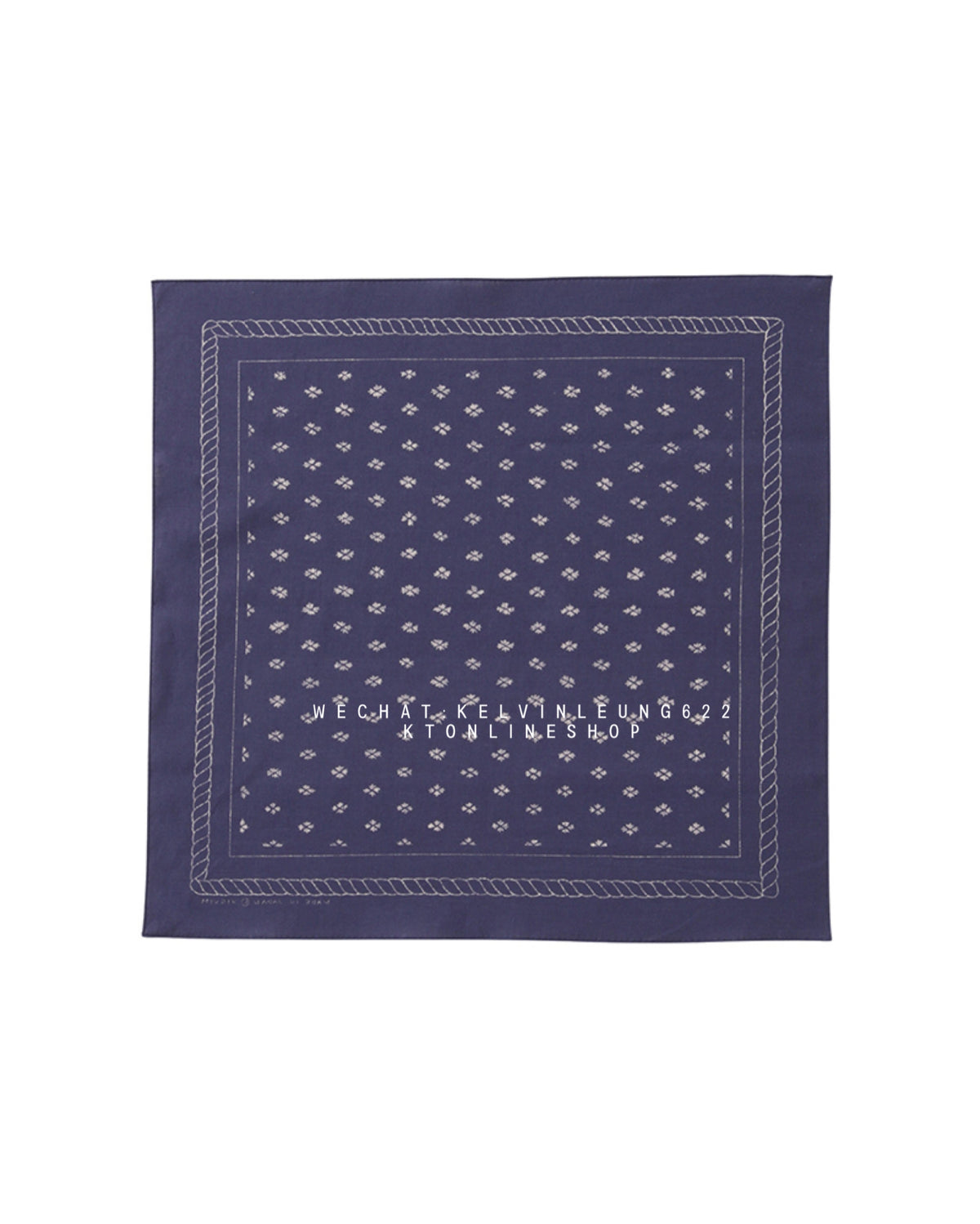 VISVIM 25AW SPOT BANDANA (C/SI CHAMBRAY)