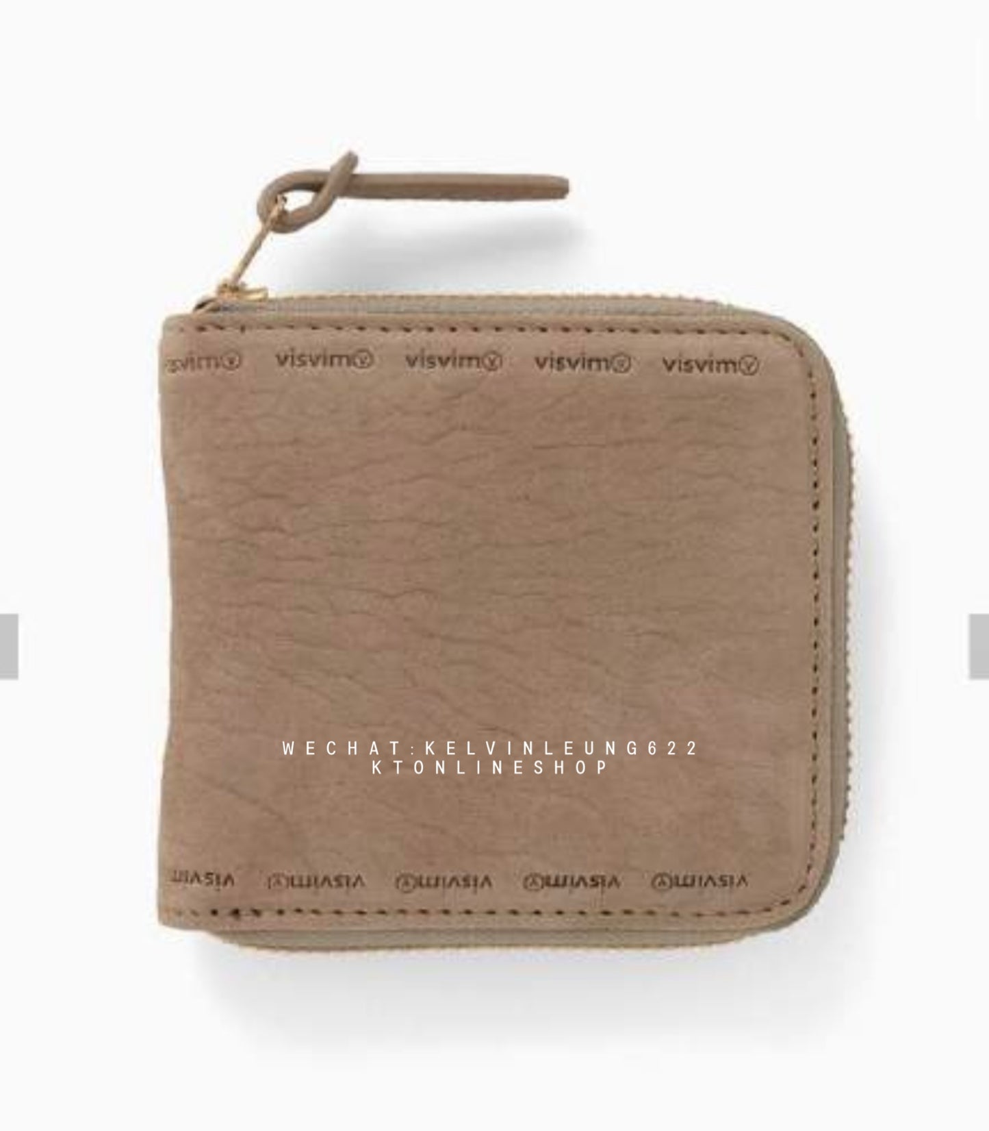 VISVIM 25AW SUEDE BI-FOLD WALLET